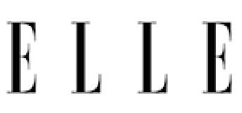 The elle logo on a white background.