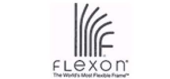 Flexon logo on a white background.